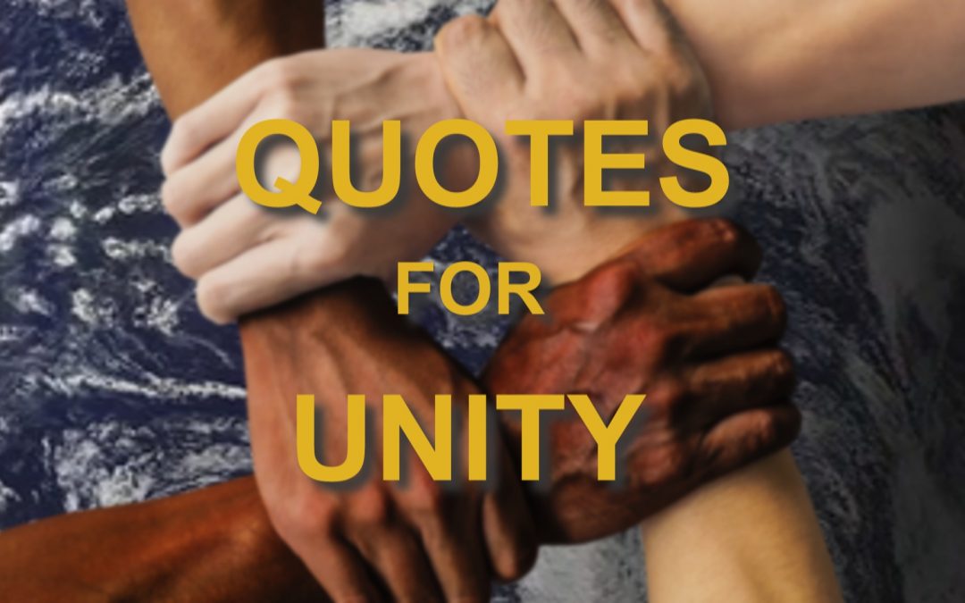 Quotes promoting unity and diversity